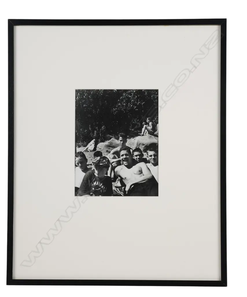 Bruce Weber (1946-) - Andy Minsker and friends, Image 1++